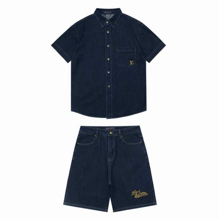 Picture of LV Shirt Pant Suits _SKULVS-XLhgntx1323766